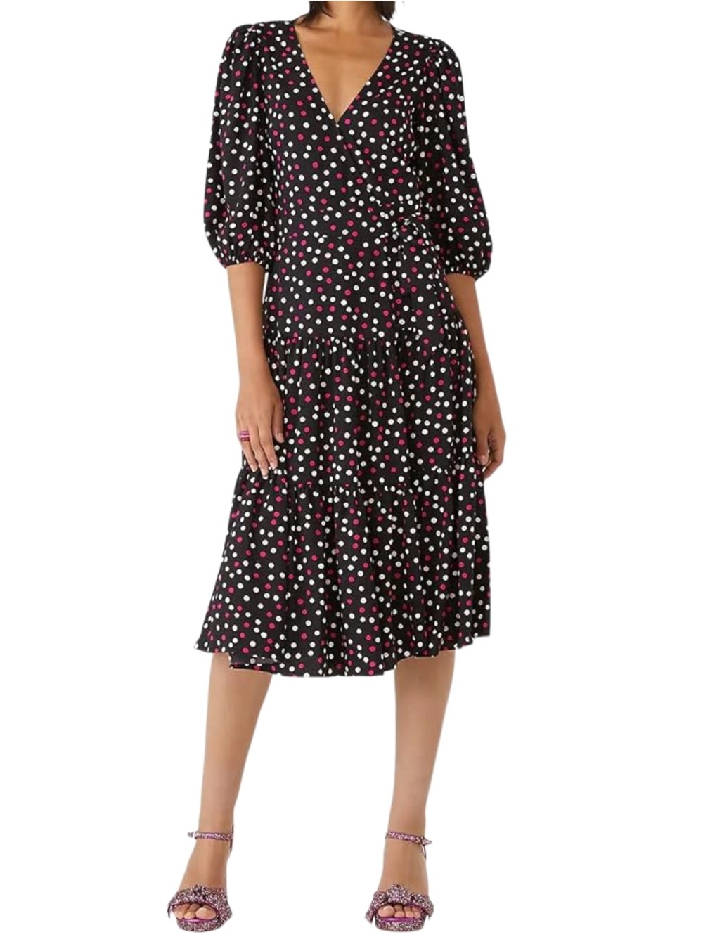 Kate Spade Glimmer Dot Wrap Dress